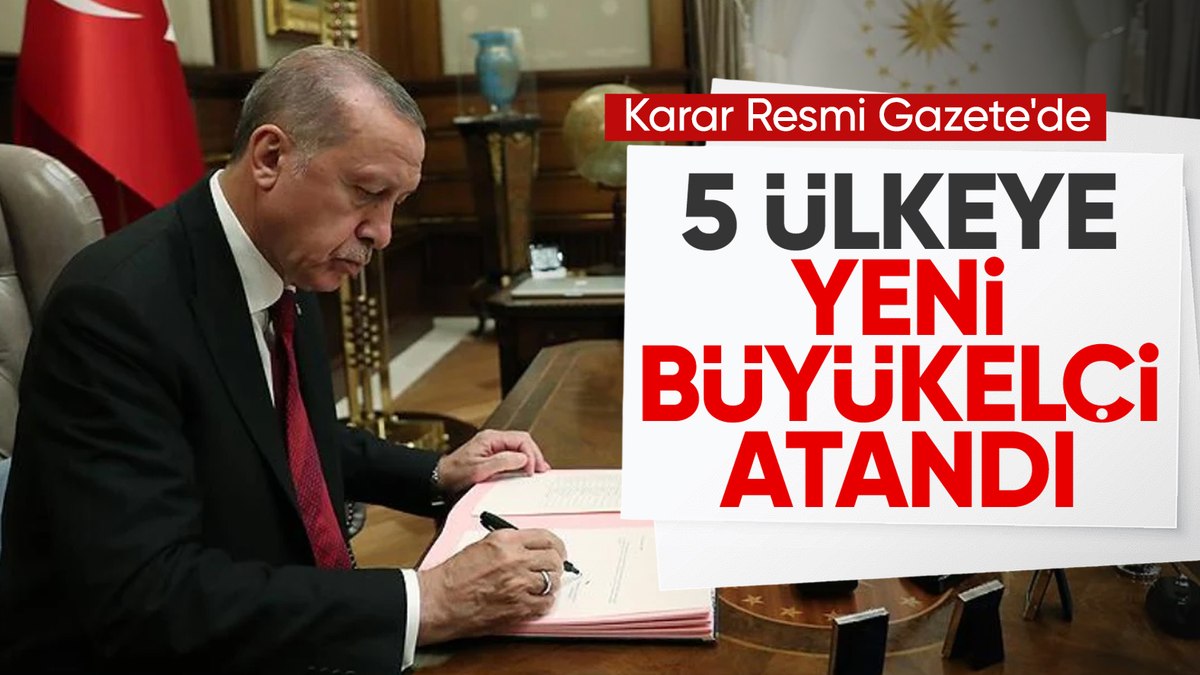 Cumhurbaşkanlığı atama kararları Resmi Gazete’de